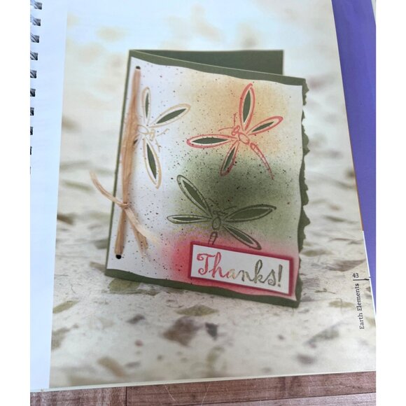 Stampin Up! Keeping In Touch Portfolio Series Cardmaking Book - Picture 5 of 8